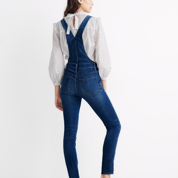 Madewell Slim Cropped Overalls - Picture 8 of 8